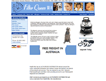 Tablet Screenshot of filterqueenwa.com.au